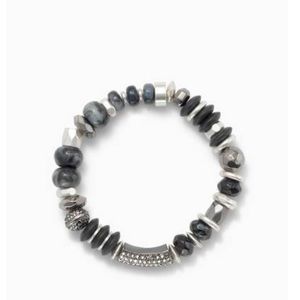Anda Intention Bracelet- Black and Silver